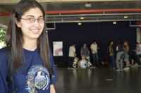 Gabriela Oliveira, aluna de História